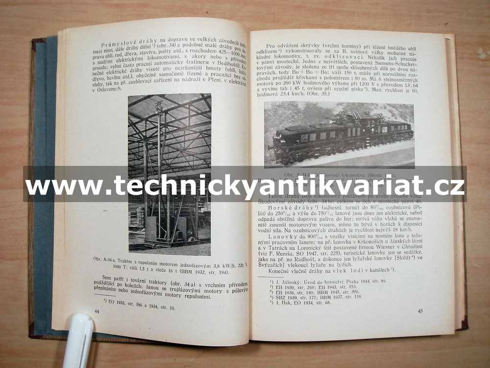 Elelektrická vozba I.Navrhování (1949)