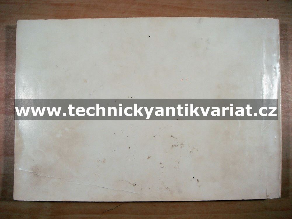 Avia A31 Katalog náhradních dílů (1985)