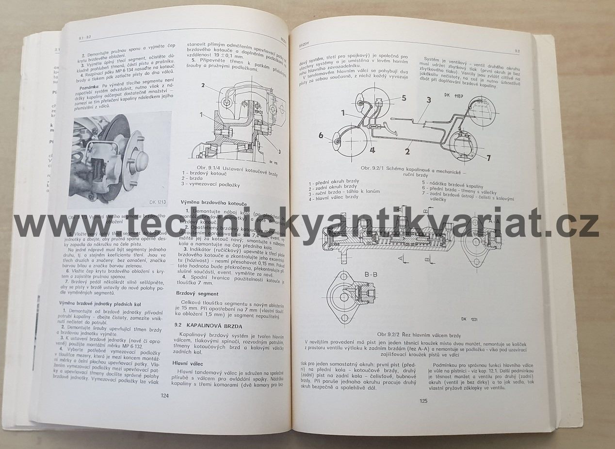 Škoda 100, 100L, 110L, 110LS - dílenská příručka (1974)