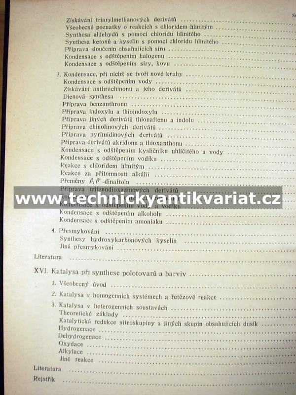Základy synthesy polotovarů a barviv II. - Vorožcov (1953)