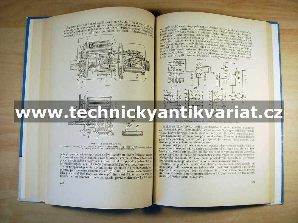 Automatické řízení letadlových motorů - V.A. Bodner (1954)
