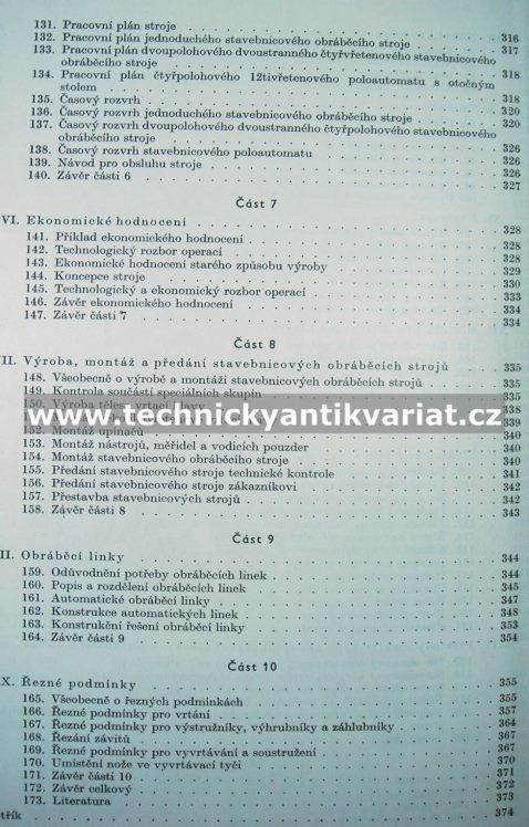 Stavebnicové obráběcí stroje - A.Svěrák (1961)