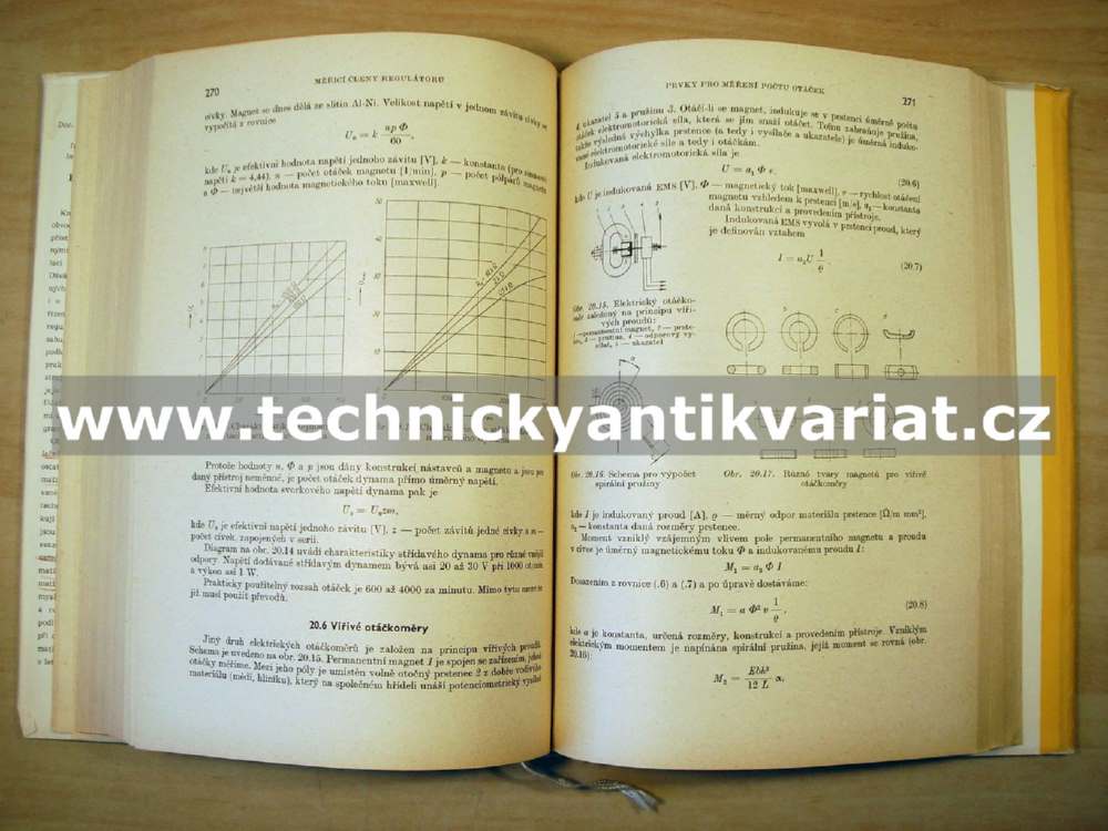 Prvky regulačních obvodů - Balda, Strejc, Krampera (1958)