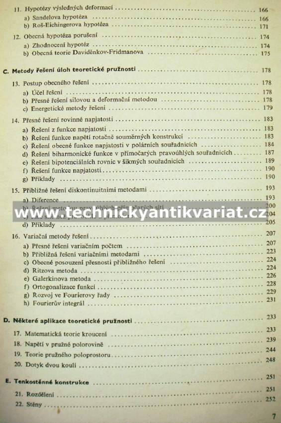 Nauka o pružnosti a pevnosti II. Teoretická pružnost - Jan Ducháček (1957)