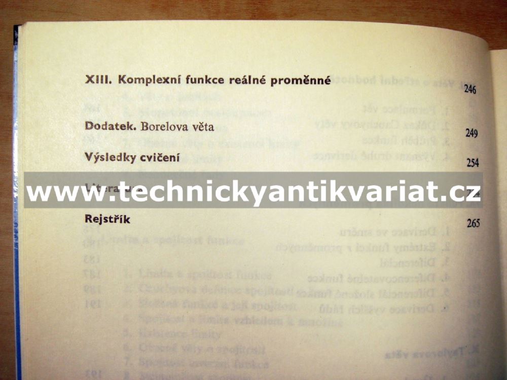 Diferenciální počet - Rudolf Výborný (1966)