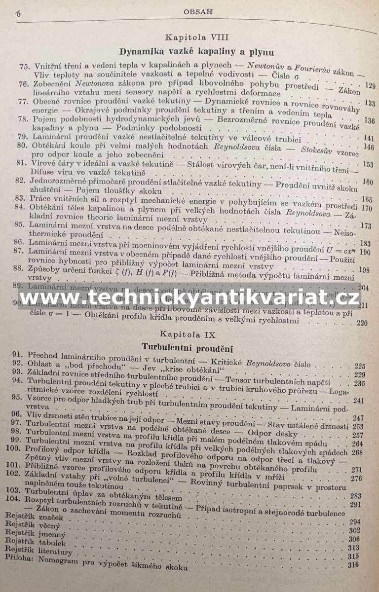 Mechanika kapalin a plynů I.II. - L.G.Lojcjanskij (1954)