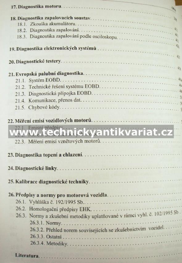 Zkoušení a diagnostika motorových vozidel - František Vlk (2001)
