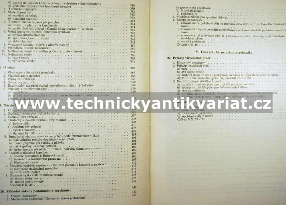 Mechanika tuhých těles a kapalin - István Szabo (1967)
