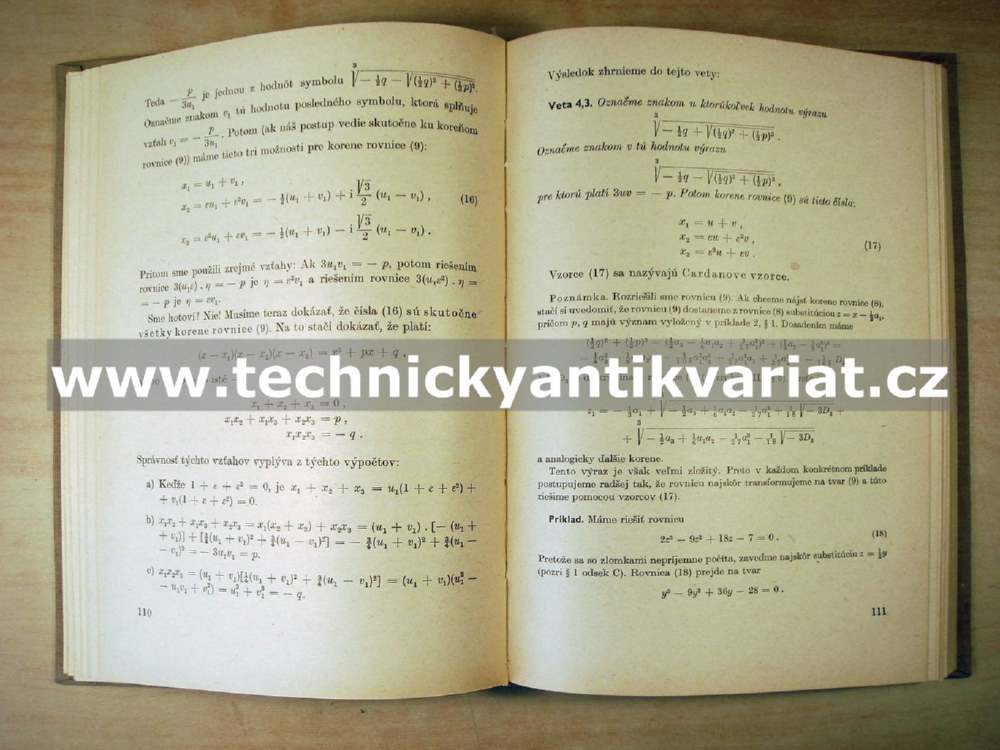 Základy náuky o riešení rovnic - Štefan Schwarz (1958)