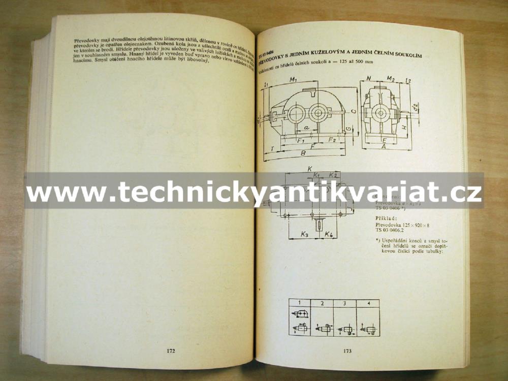 Katalog typizovaných průmyslových převodovek (1967)