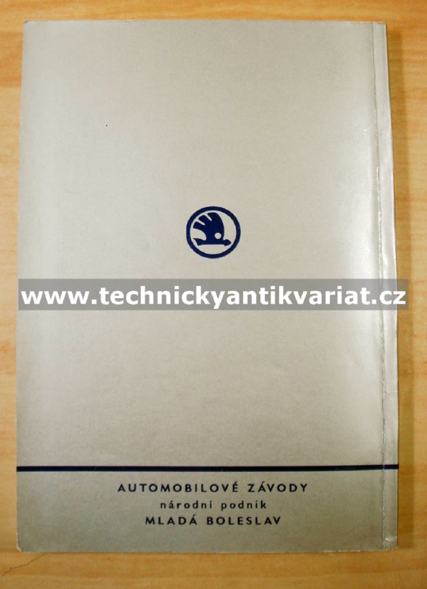 Škoda 105 120 130 Garde Rapid - dílenská příručka (1987)