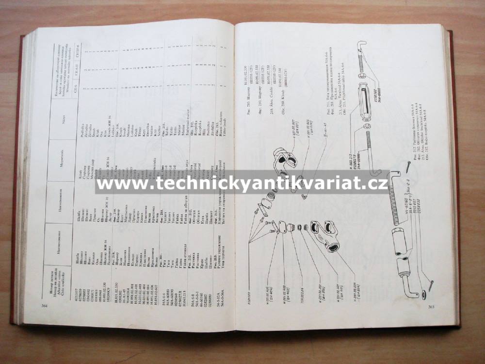 Kolos samochodný kombajn SK 6 - katalog náhradních dílů