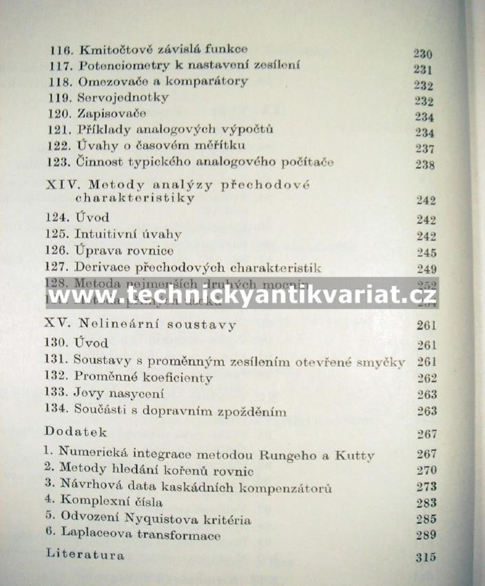Princip soustav automatického řízení - Floyd. E. Nixon (1965)