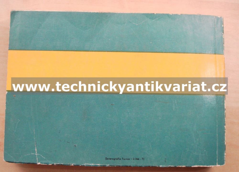 Praga S5T3 Super Valník - katalog náhradních dílů (1972)