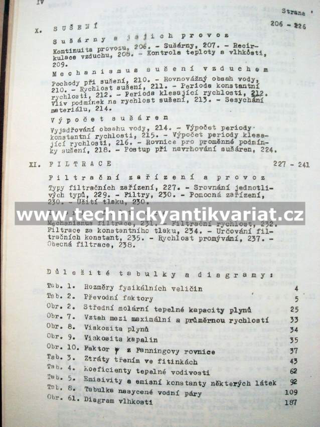 Chemické inženýrství - Marek, Novosad, Standart (1956)