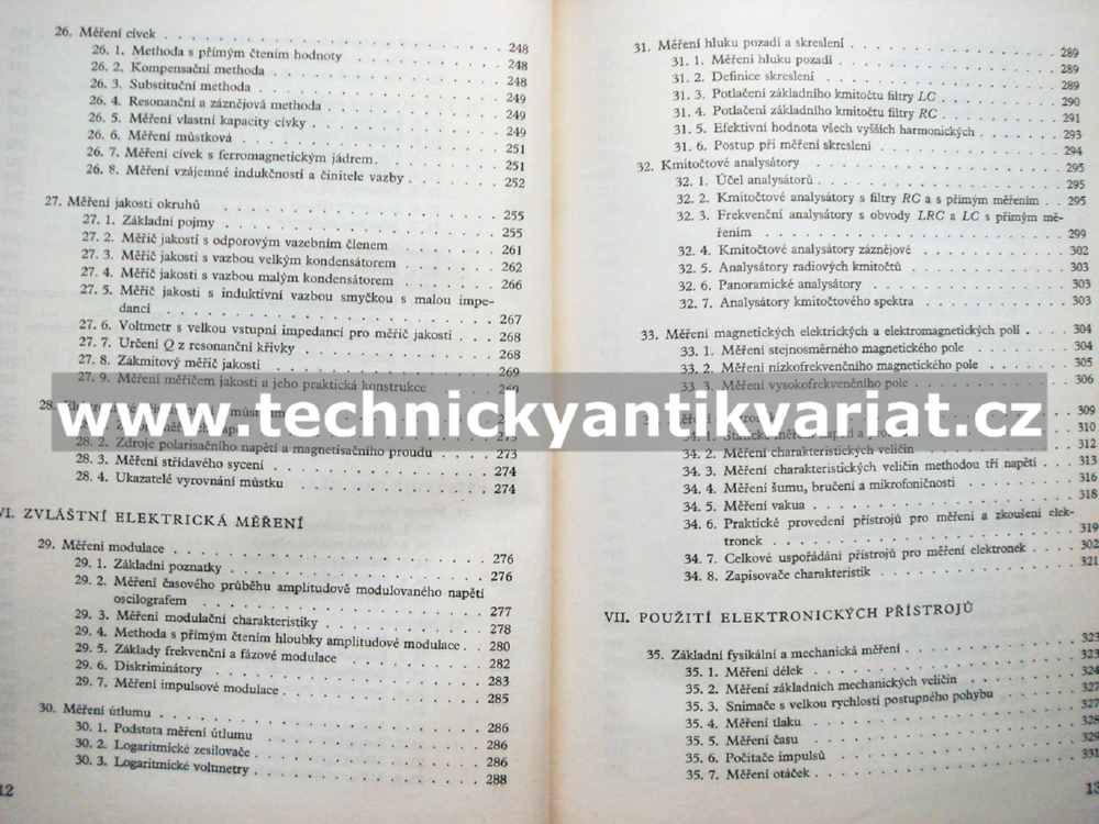 Elektronické měření - Josef Horák (1954)