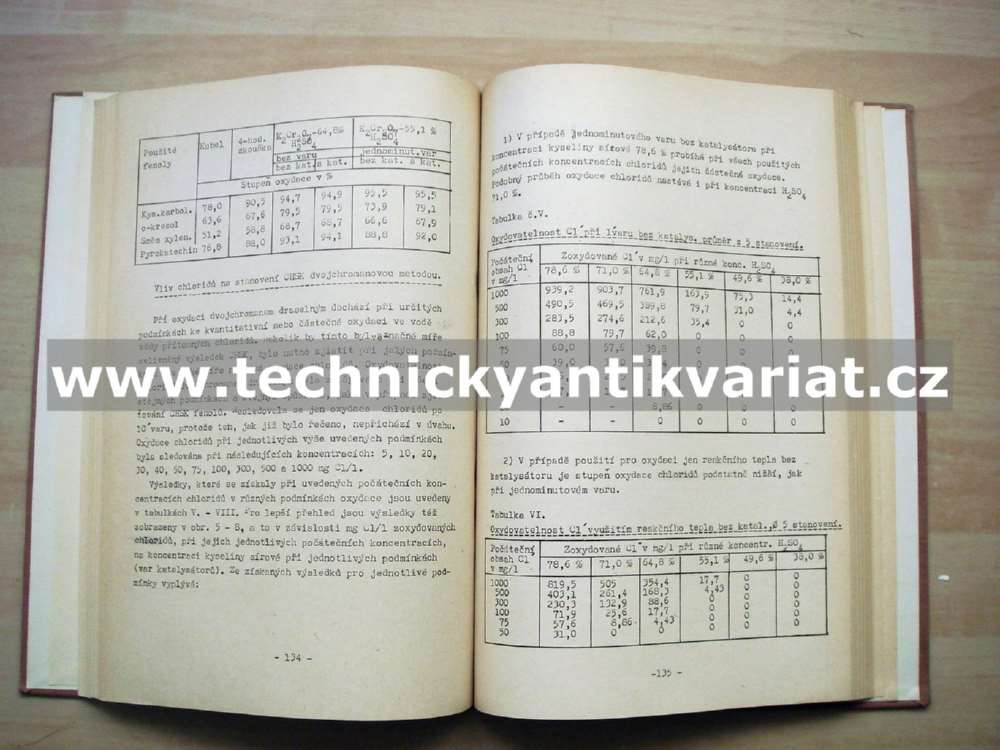 Analytika fenolů a fenolových vod (1958)