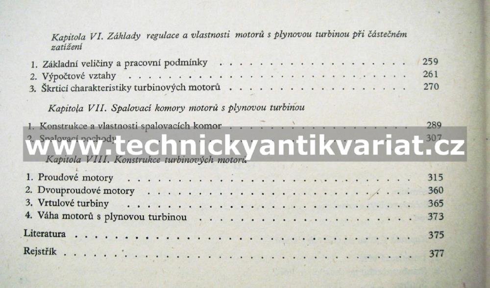 Spalovací turbíny pro letadla - Inozemcev, Zujev (1952)
