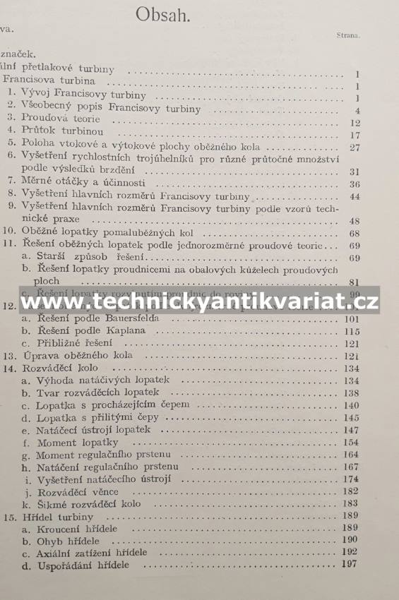 Vodní motory III. text+tabulky (1928)