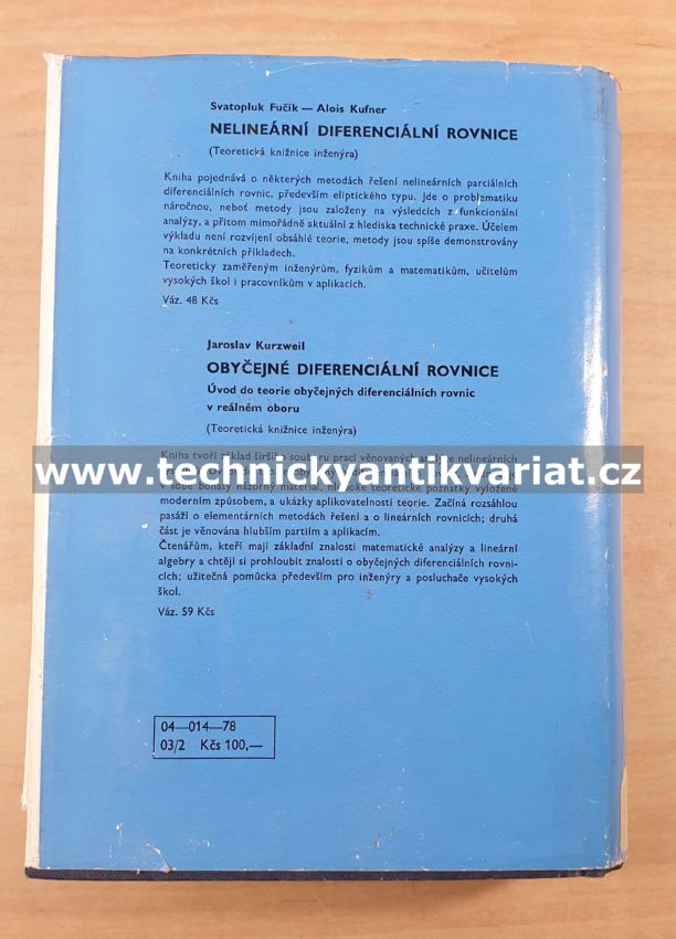 Aplikovaná matematika II. M až Ž (1978)