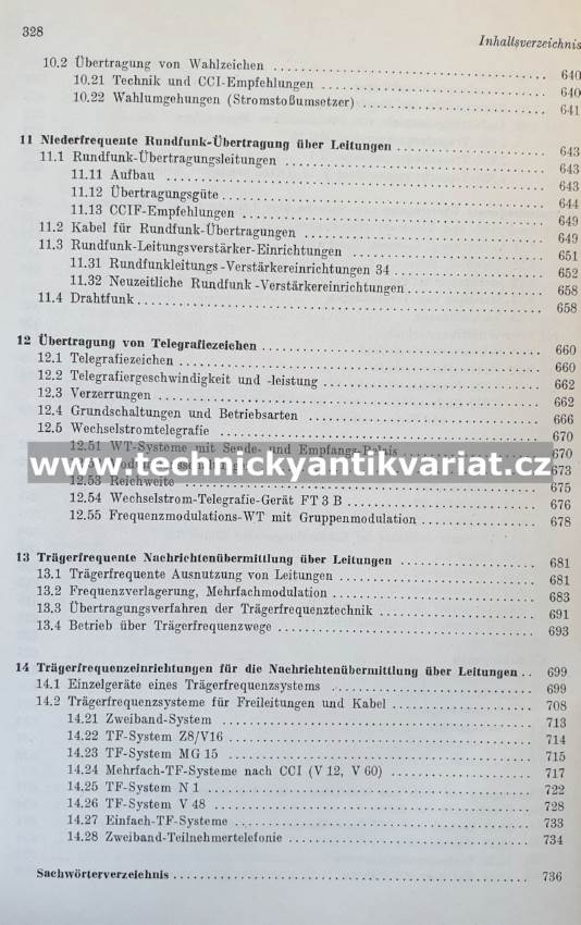 Übertragungstechnik im fernmelde weitverkehr II. - Henkler (1956)
