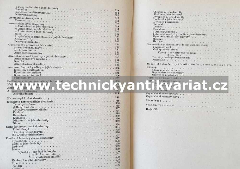 Organická technologie II. - Viktor Ettel (1956)