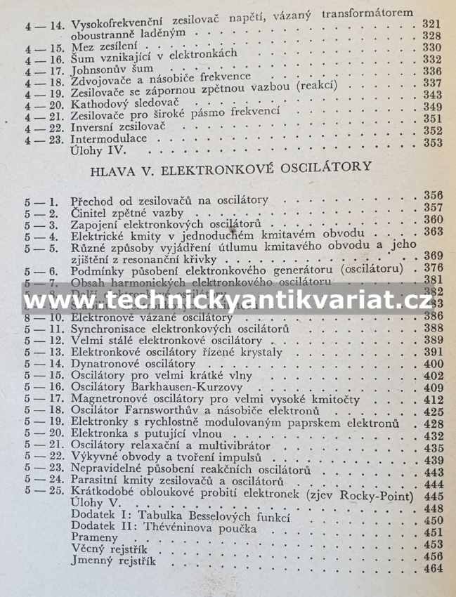 Základy radiotechniky I. Elektronky - Josef Stránský (1952)