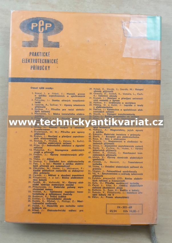 Vodiče a kabely - Roškota, Šustr (1969)