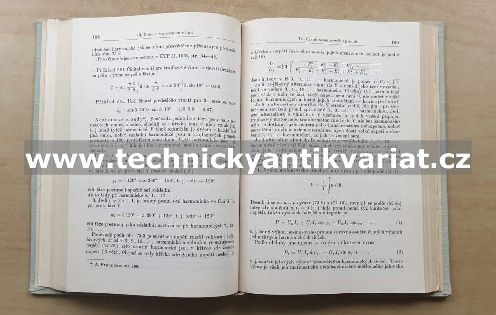 Základy elektrotechniky II. - Vladimír List (1958)