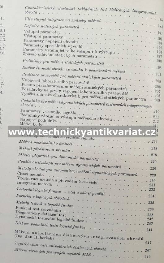 Měření integrovaných obvodů - Gucký (1977)