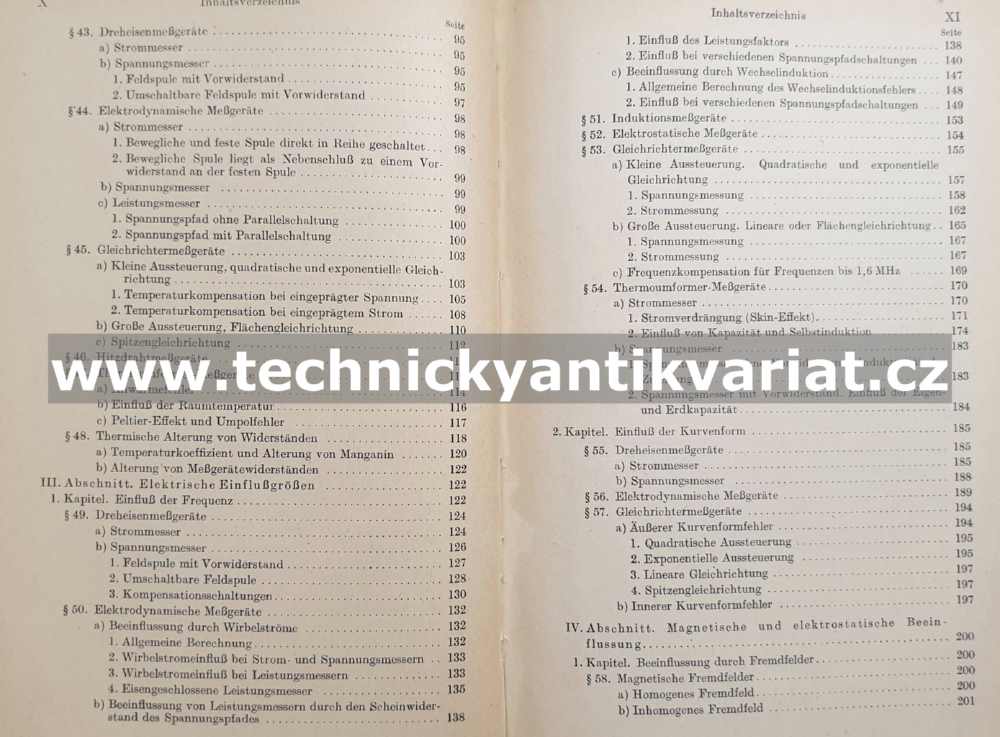 Technisch physikalische monographien - elektrische messgerate 2 - Landgbein, Werkmeister (1951)