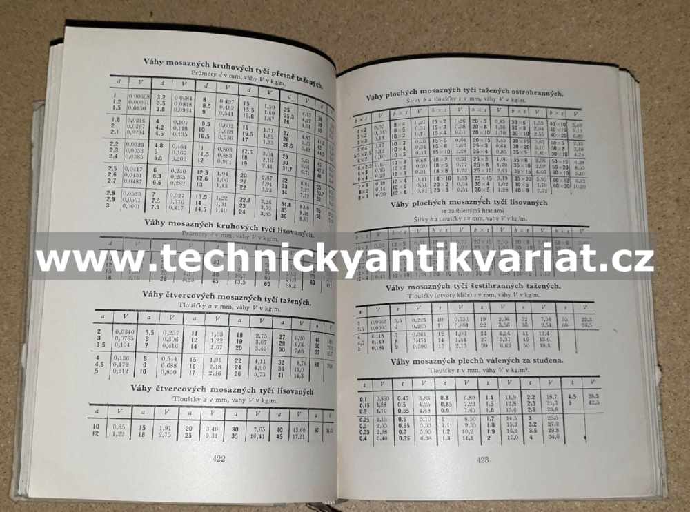 Technická příručka - Schmid, Dobrovolný (1954)