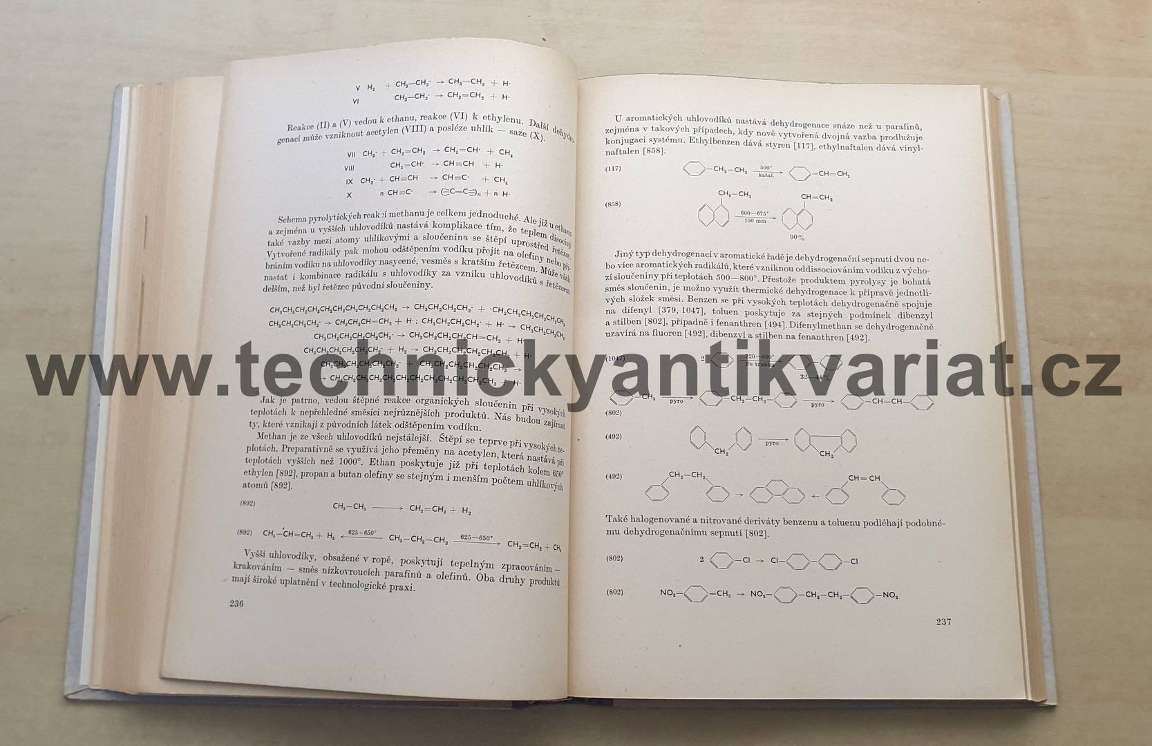 Preparativní reakce v organické chemii I. Redukce a oxydace - Trojánek, Hudlický (1953)