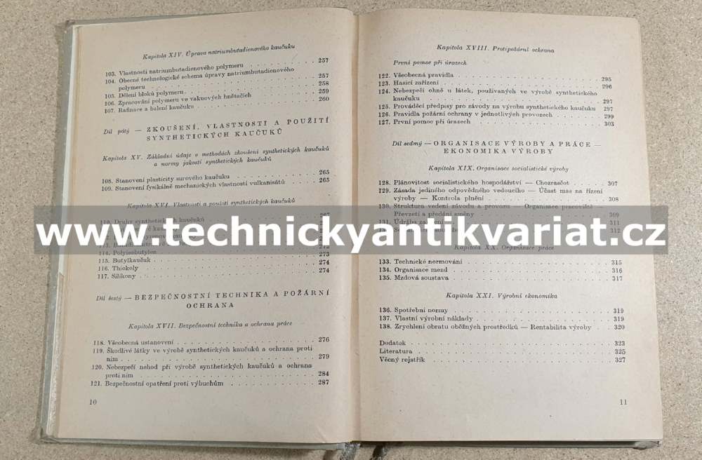 Obecná technologie syntetického kaučuku - A.P.Krjučkov (1955)