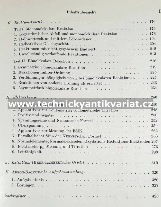 Physikalisch chemische Rechnungen - Karl Rasl (1964)