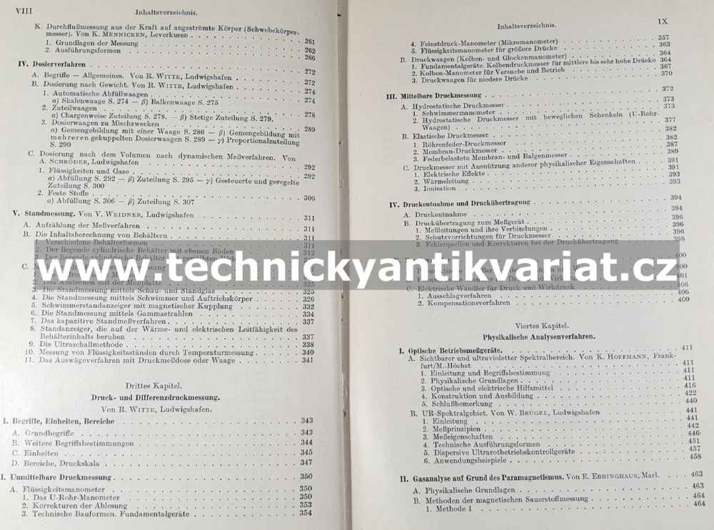 Messen und Regeln in der Chemischen Technik - Hengstenberg, Sturm, Winkler (1957)