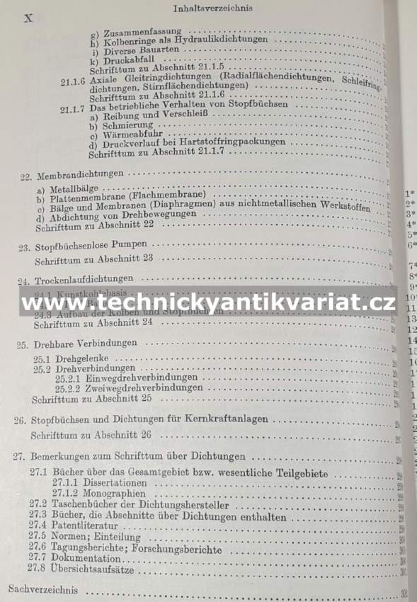 Berughrungsdichtungen - Karl Trutnovský (1975)