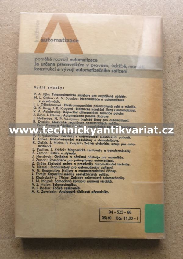 Polovodiče v automatizaci - Nessel (1966)