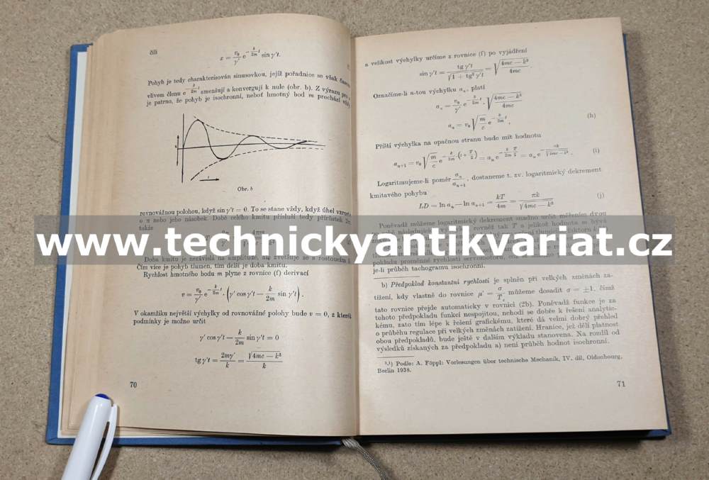 Teorie indirektní regulace rychlosti - Miroslav Nechleba (1959)