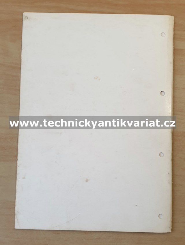Škoda Favorit Forman, Pick-up - Speciální nástroje - dílenská příručka (1992)