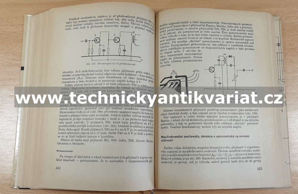 Opravy rozhlasových přijímačů - Černý, Čuchna, Michálek (1970)