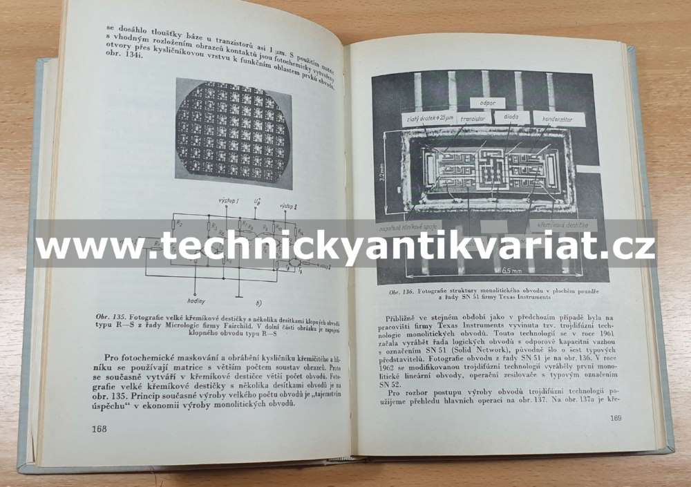 Polovodičová technika - integrované monolitické obvody (1973)