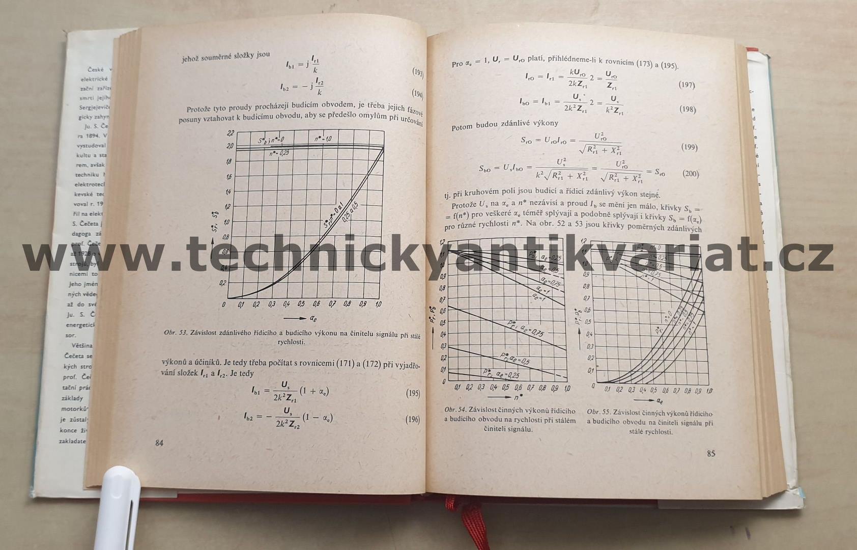 Malé elektrické stroje pro automatizační zařízení - Čečet (1961)