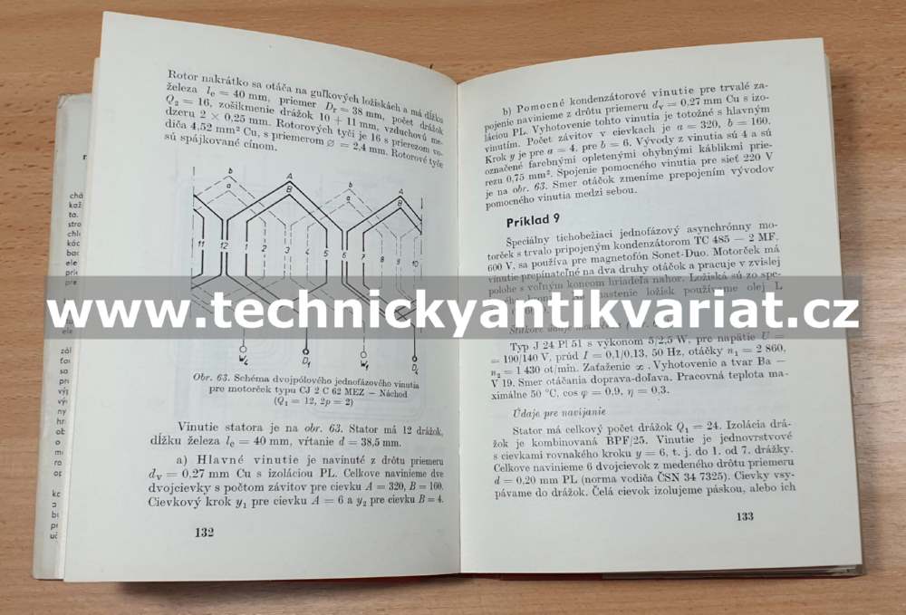 Opravy vinutí malých elektromotorov - Rudolf Lisáček (1968)