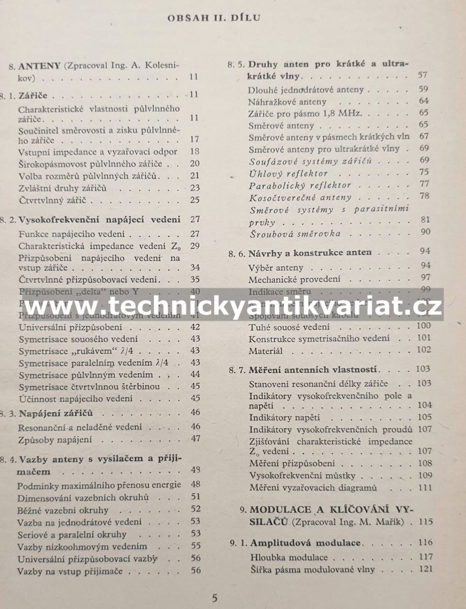 Amatérská radiotechnika I.,II. (1954)