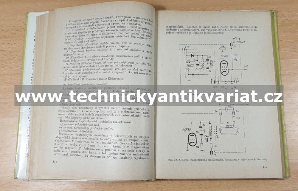 Kanálové voliče televízorov - K.Dillnberger (1958)