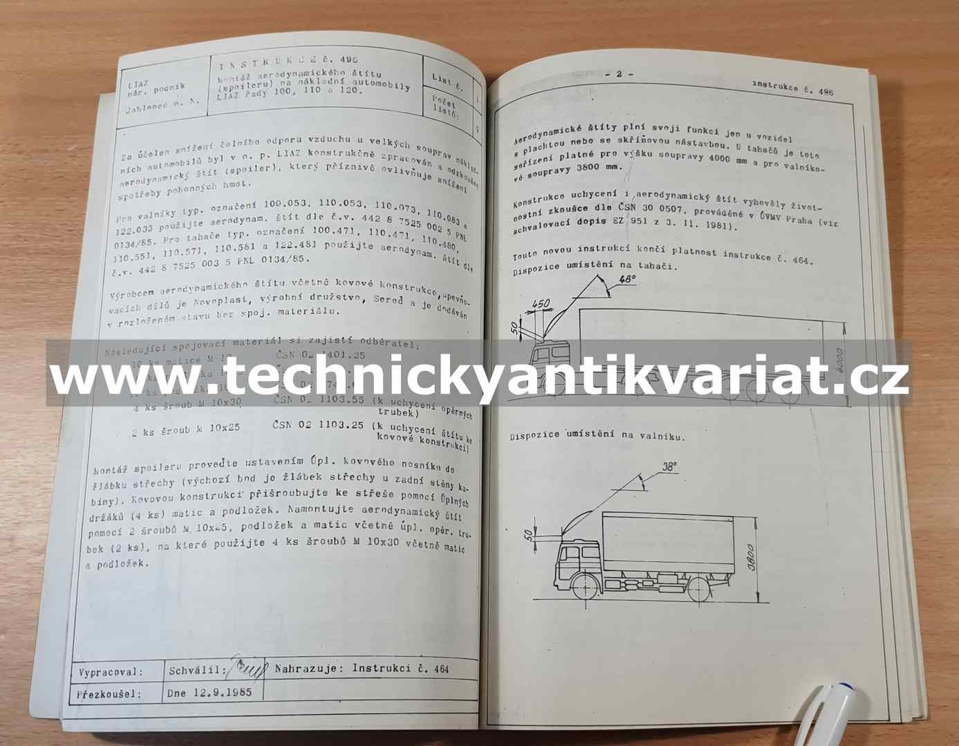 Liaz - technické informace 35 (1985)