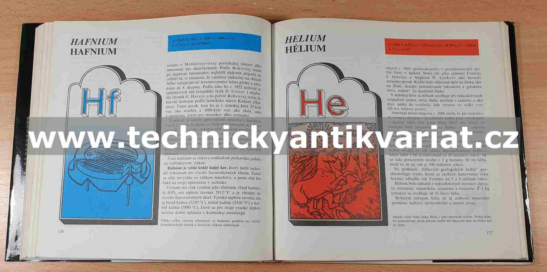 Abeceda chemických prvkov - Jirkovský, Tržil, Mažariová (1981)
