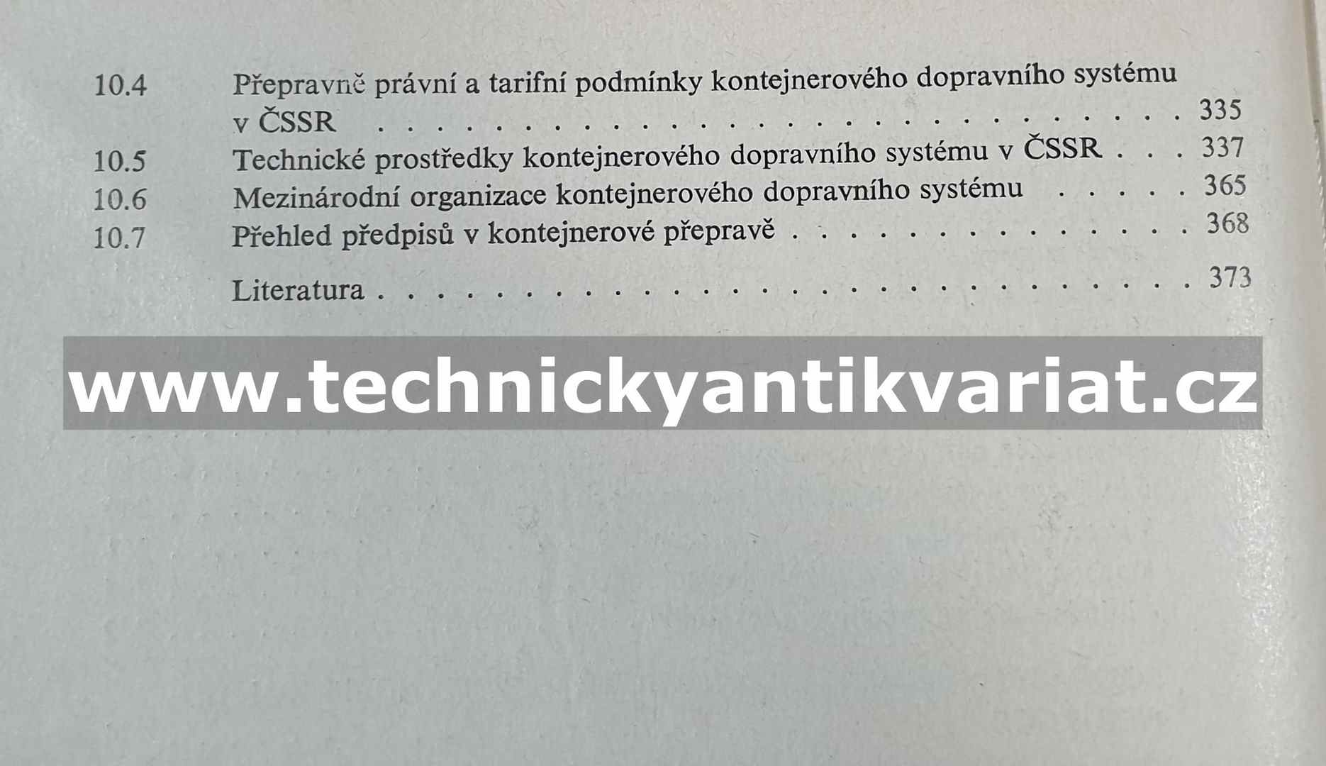 Kontejnerizace - Gesiarz (1980)