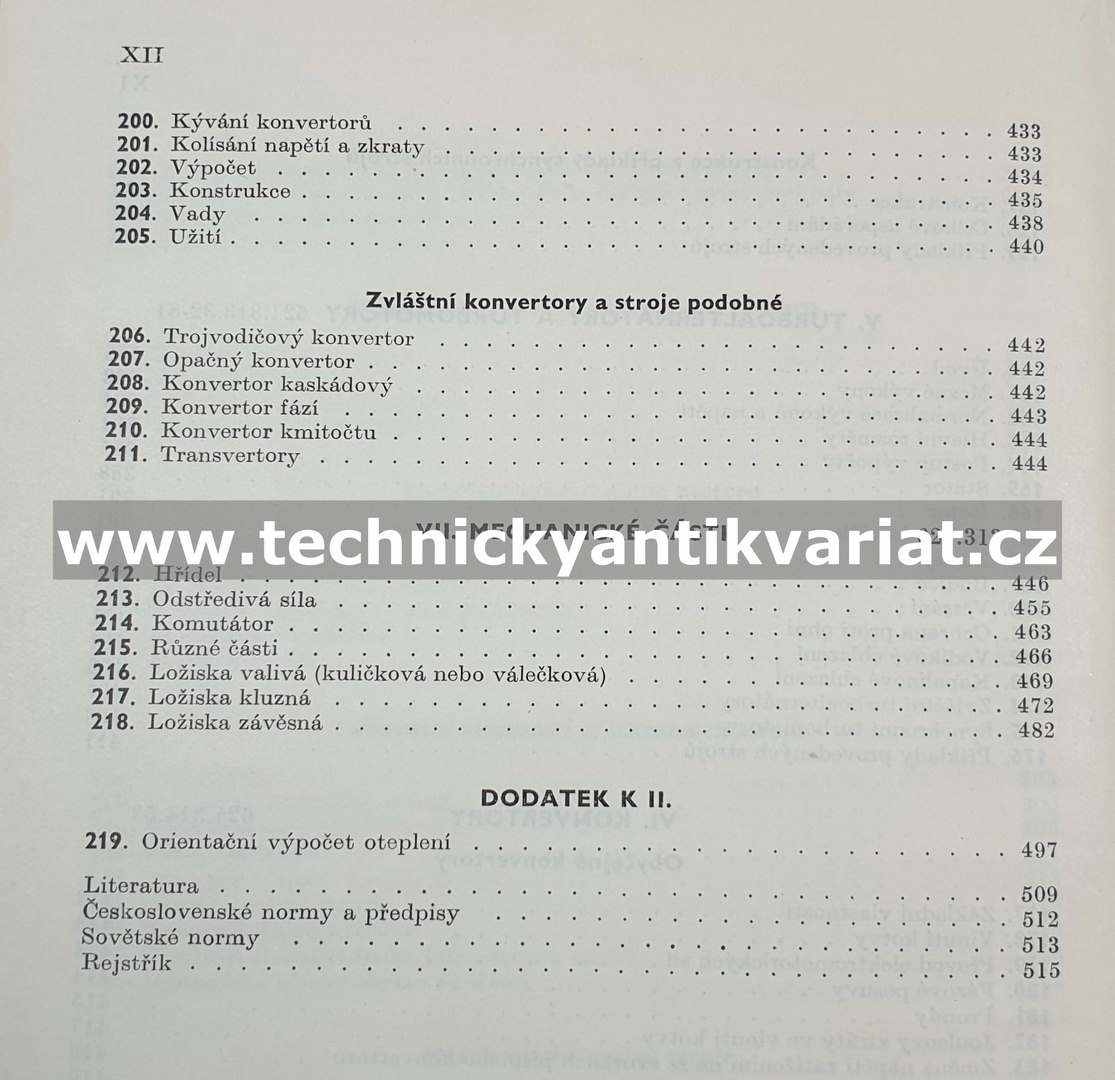 Elektrotechnika II. Elektrické stroje I. (1953)